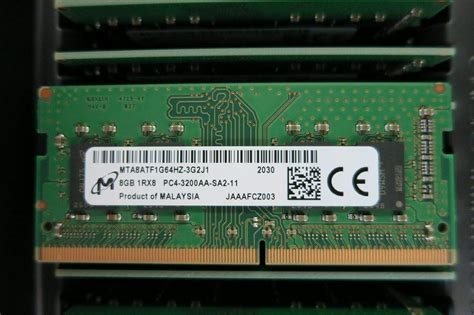 micron technology ram ddr4 8gb 3200mhz|MTA8ATF1G64HZ.